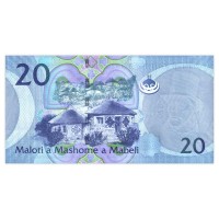 Банкнота Лесото 20 малоти 2010