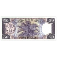 Банкнота Либерия 50 долларов 2011