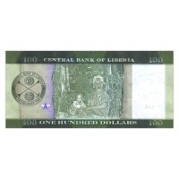 Банкнота Либерия 100 долларов 2016