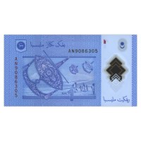Банкнота Малайзия 1 ринггит 2012