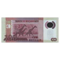 Банкнота Мозамбик 100 эскудо 2011