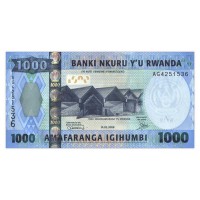 Руанда 1000 франков 2008
