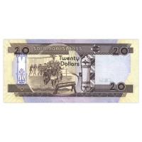 Банкнота Соломоновы острова 20 долларов 2009