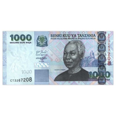 Банкнота Танзания 1000 шиллингов 2003