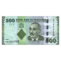 Танзания 500 шиллингов 2010