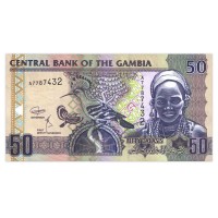 Банкнота Гамбия 50 даласи 2018