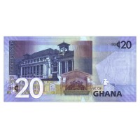 Банкнота Гана 20 седи 2015