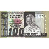 Мадагаскар 100 франков 1974