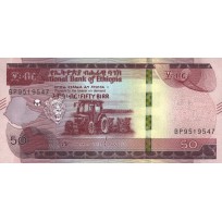 Банкнота Эфиопия 50 быр 2020