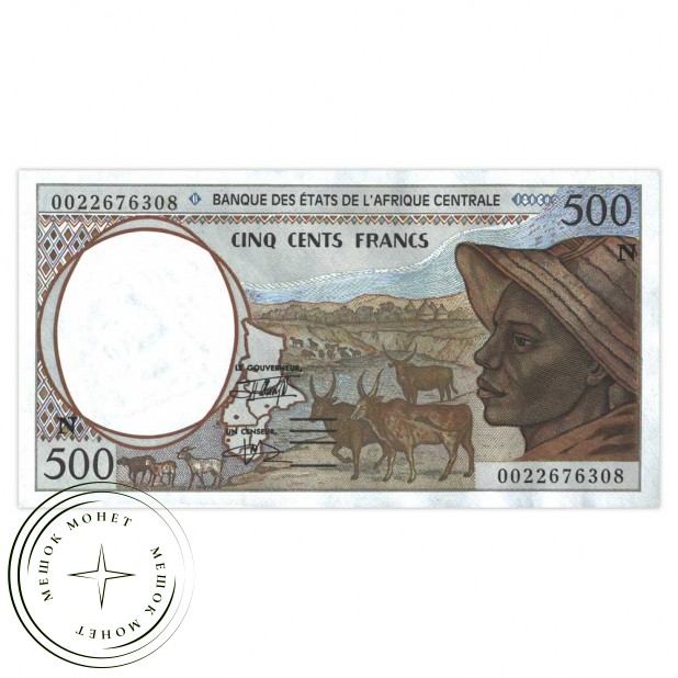 Экваториальная Гвинея 500 Франков 2000
