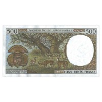 Банкнота Экваториальная Гвинея 500 Франков 2000