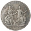 Копия Двойной талер 1846 Бавария - Людвиг I