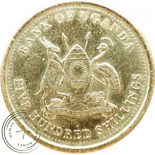 Уганда 500 шиллингов 2003