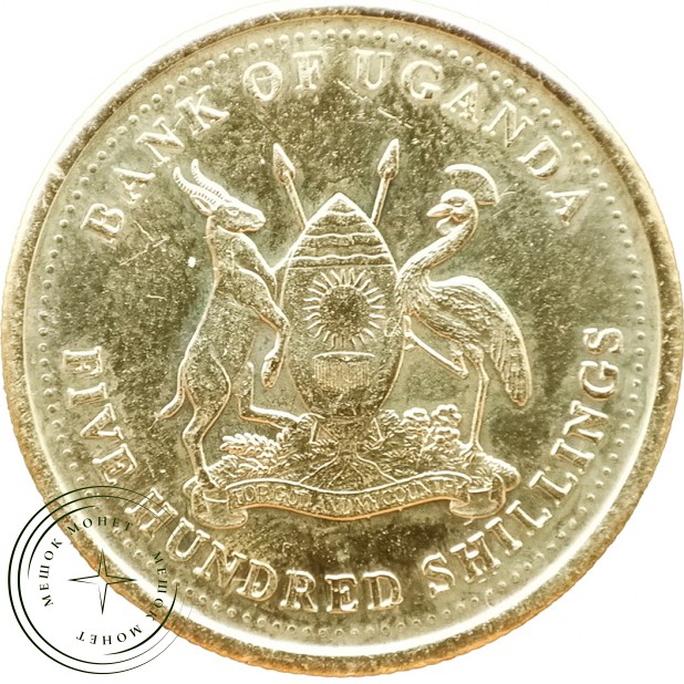 Уганда 500 шиллингов 2003