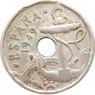 Испания 50 сентимо 1949