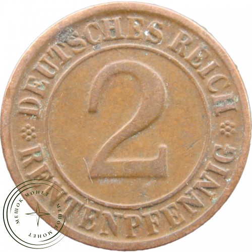 Германия 2 рентспфеннига 1924 — 35272819