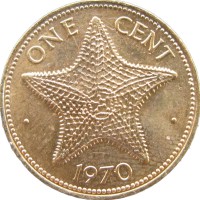 Багамы 1 цент 1970