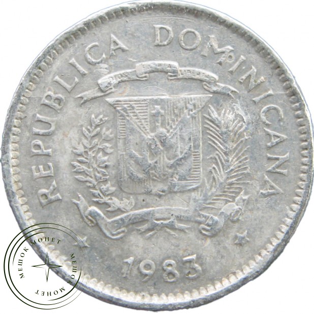 Доминиканская республика 10 сентаво 1983