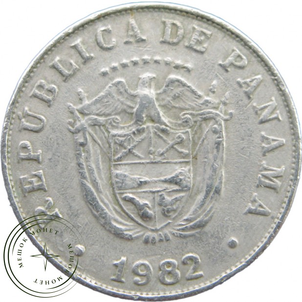 Панама 5 сентесимо 1982