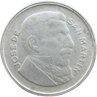 Монета Аргентина 10 сентаво 1955