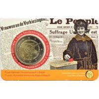 Бельгия 2 евро 2023 Избирательного права женщин (Буклет)