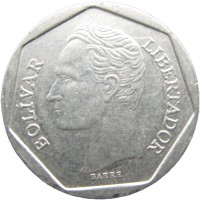 Монета Венесуэла 100 боливар 1998