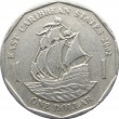 Карибы 1 доллар 2002