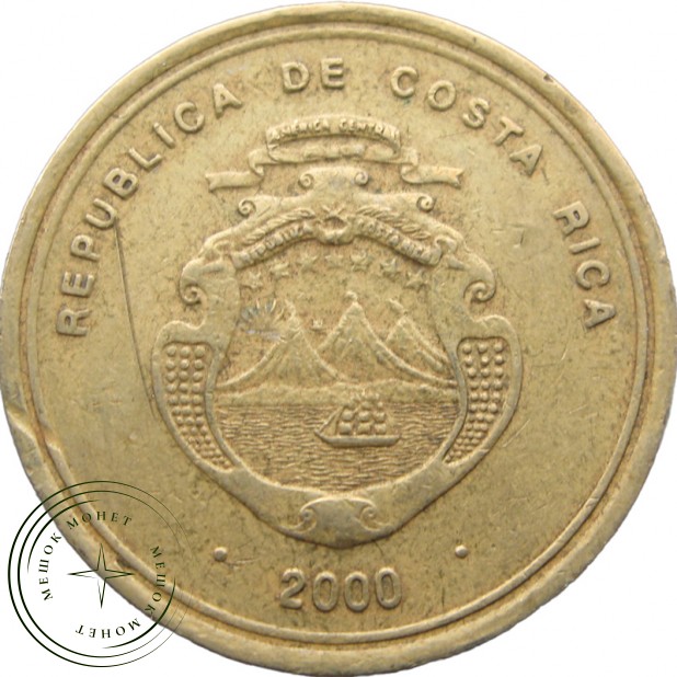 Коста-Рика 100 колон 2000