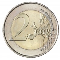 Монета Франция 2 евро 2021 ЮНИСЕФ