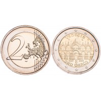 Монета Италия 2 евро 2017 собор Святого Марка в Венеции