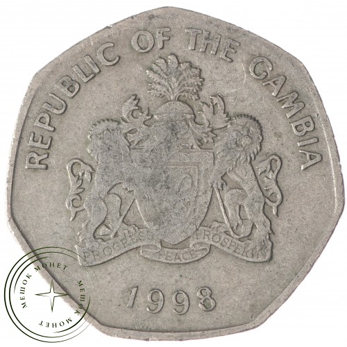 Гамбия 1 даласи 1998 — 71720462