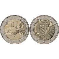 Монета Испания 2 евро 2022 Первое кругосветное путешествие