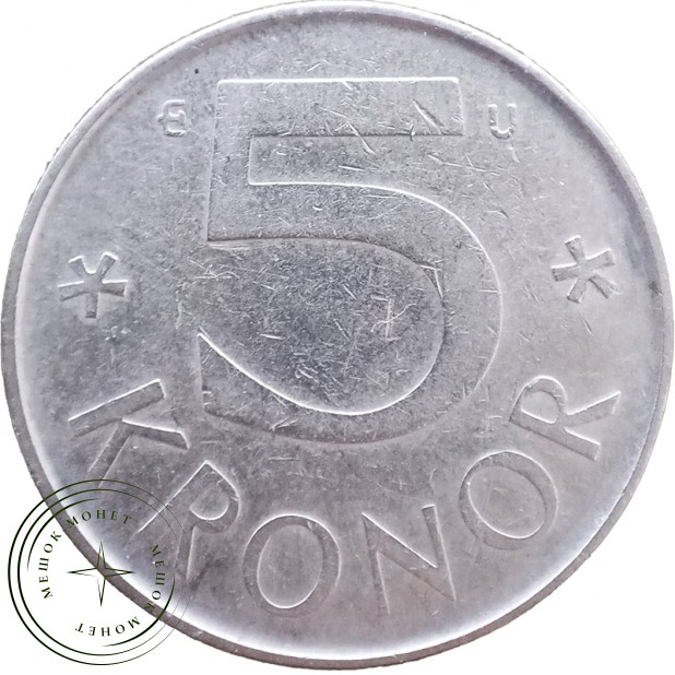 Швеция 5 крон 1982 — 937046378