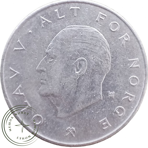 Норвегия 1 крона 1977 — 937046375