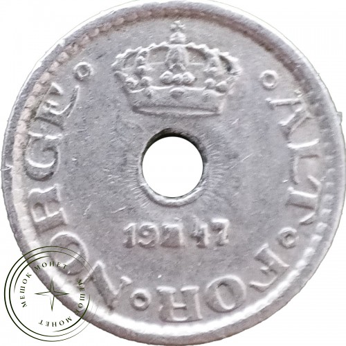 Норвегия 10 эре 1947 — 90621369-4