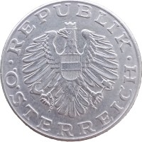 Монета Австрия 10 шиллингов 1979