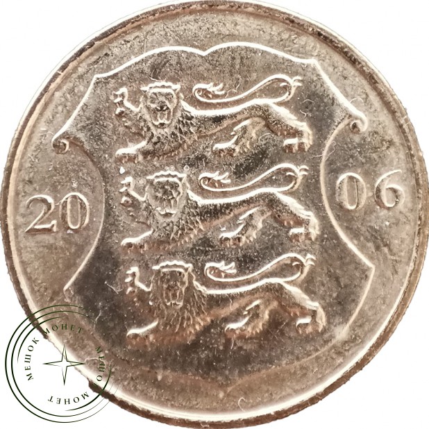 Эстония 1 крона 2006 — 937046372