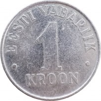 Монета Эстония 1 крона 1995