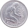 Германия (ФРГ) 50 пфеннигов 1950 — 937046384