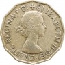 Великобритания 3 пенса 1957 — 937046380
