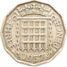 Великобритания 3 пенса 1957 — 937046380
