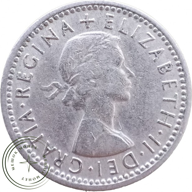 Великобритания 6 пенсов 1961 — 937046381