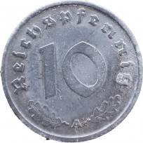Монета Германия 10 рейхспфеннигов 1941