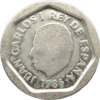 Монета Испания 200 песет 1986