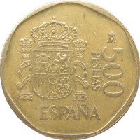 Испания 500 песет 1987
