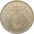 Великобритания 1 шиллинг 1957