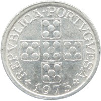 Монета Португалия 10 сентаво 1975