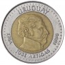 Уругвай 10 песо 2000
