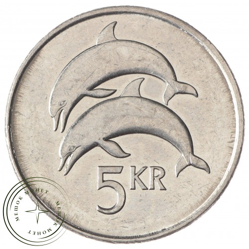 Исландия 5 крон 2007 — 90621414-2