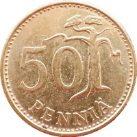 Финляндия 50 пенни 1982